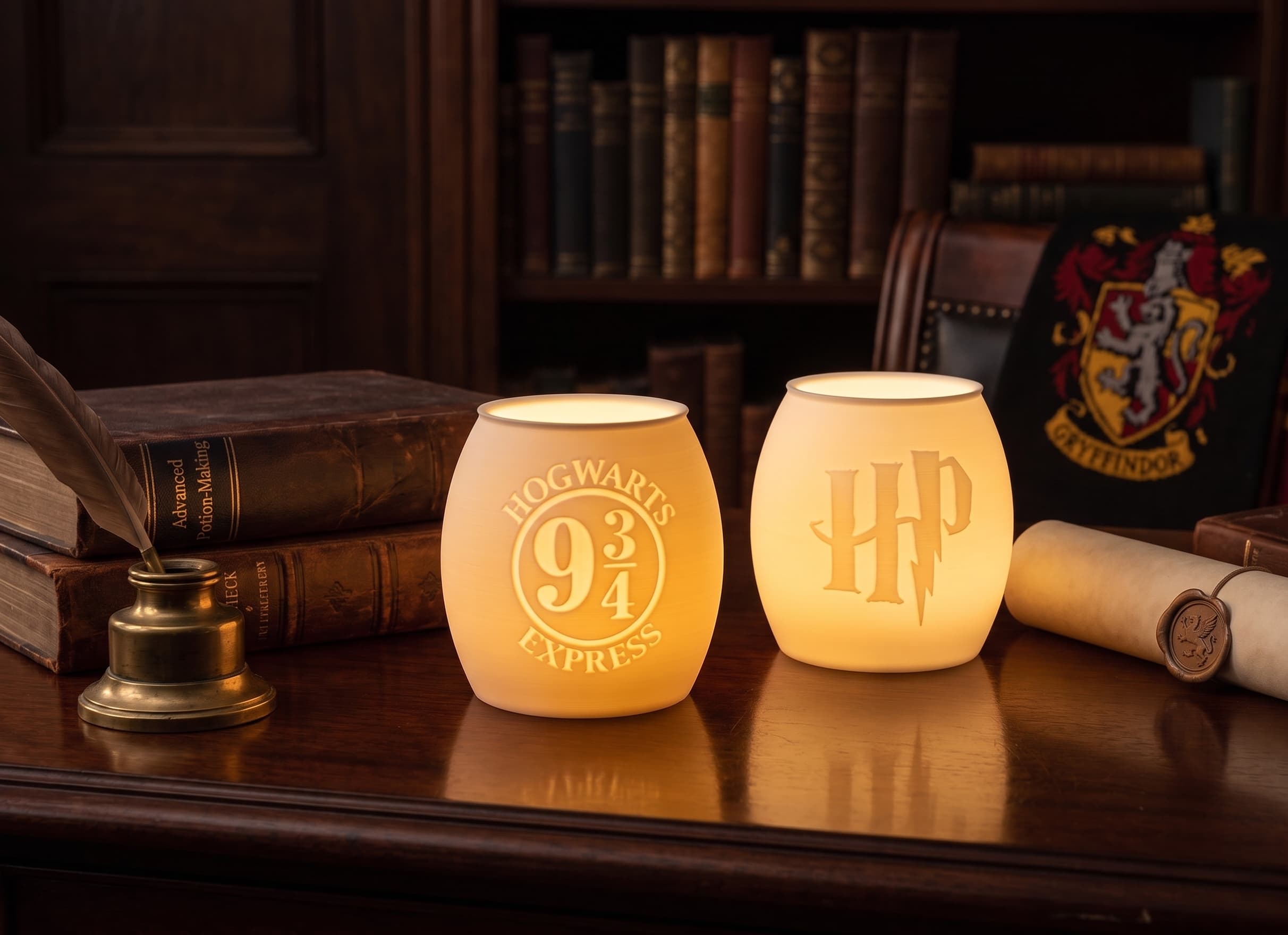 Hogwarts Express lamp 1