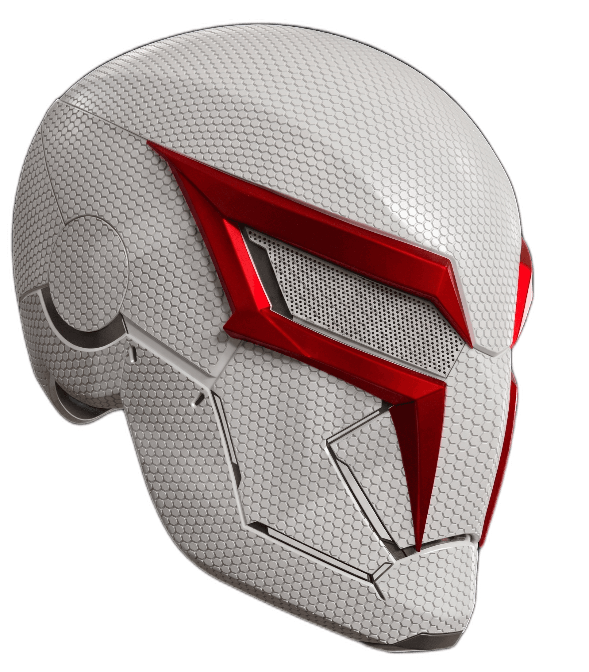 Spiderman White Helmet Textured 0