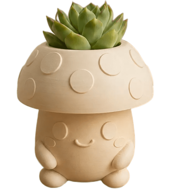 Mini Planter - Mushroom