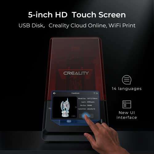 Version 1.0.0 Creality Halot One Pro 3D Printer - Image 5