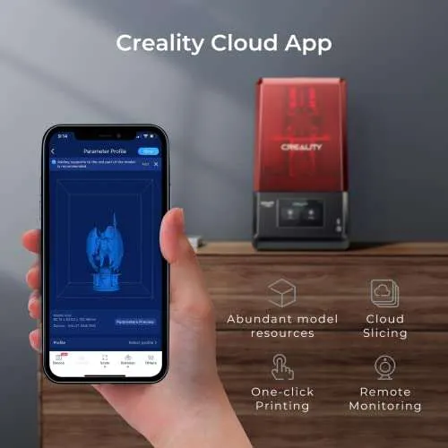 ⁦Creality Halot One Pro 3D Printer⁩ - الصورة ⁦6⁩