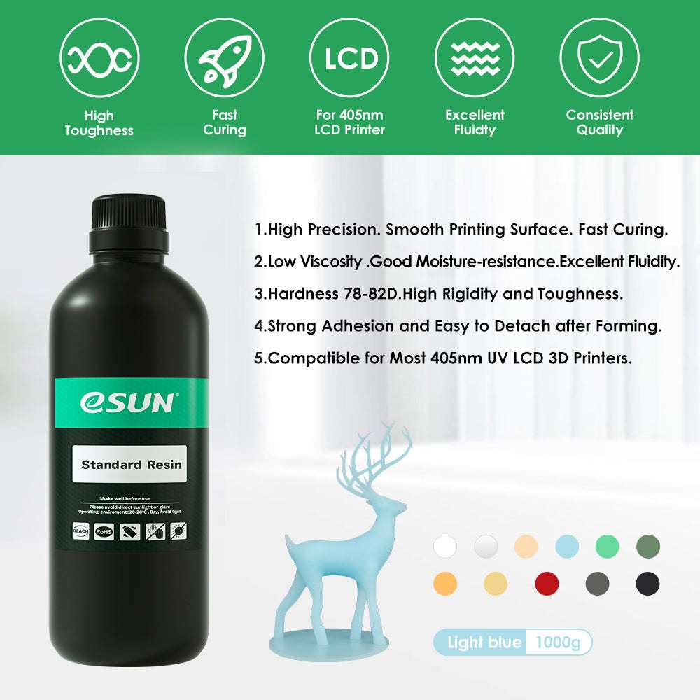 7_11196ed8-d920-453e-85c0-4e6bd9c0b9c3 eSun Standard Resin 0.5kg lcd uv - Image 8