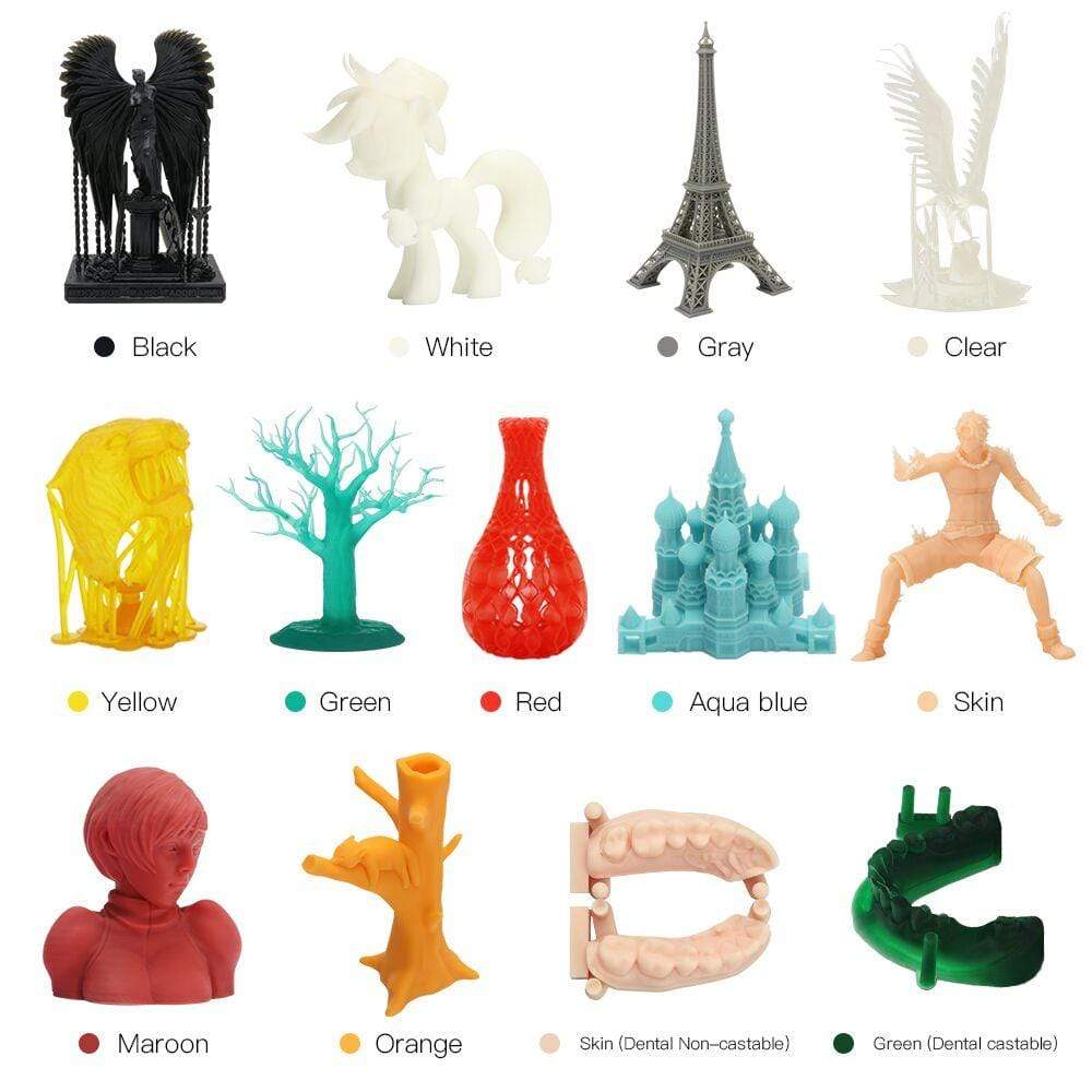 anycubic-3d-printing-materials-anycubic-405nm-uv-resin-for-p (2) Anycubic Standard resin 1KG - Image 2