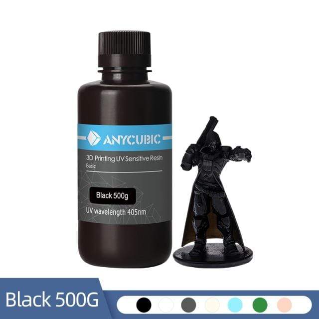 anycubic-3d-printing-materials-black-500g-anycubic-405nm-uv- Anycubic Standard resin 1KG - Image 11
