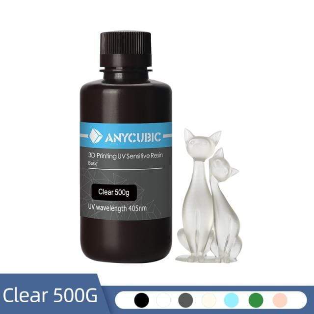 anycubic-3d-printing-materials-clear-500g-anycubic-405nm-uv- Anycubic Standard resin 1KG - Image 13
