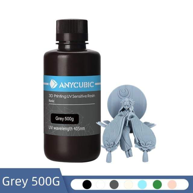 anycubic-3d-printing-materials-grey-500g-anycubic-405nm-uv-r Anycubic Standard resin 1KG - Image 15