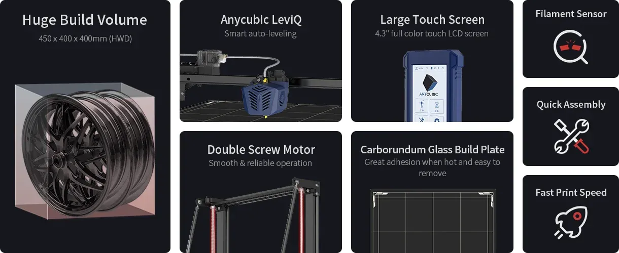 ⁦Anycubic Kobra Max⁩ - الصورة ⁦8⁩