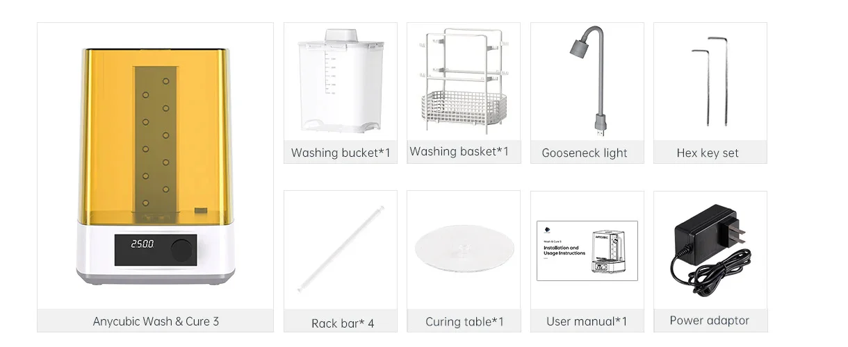 Anycubic Wash & Cure 3 Anycubic Wash & Cure 3 - Image 2